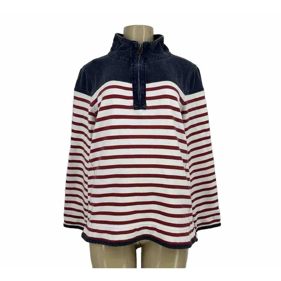 Fatface Tops - GUC - FatFace Airlie Womens Striped Pullover Sweatshirt - Size XL